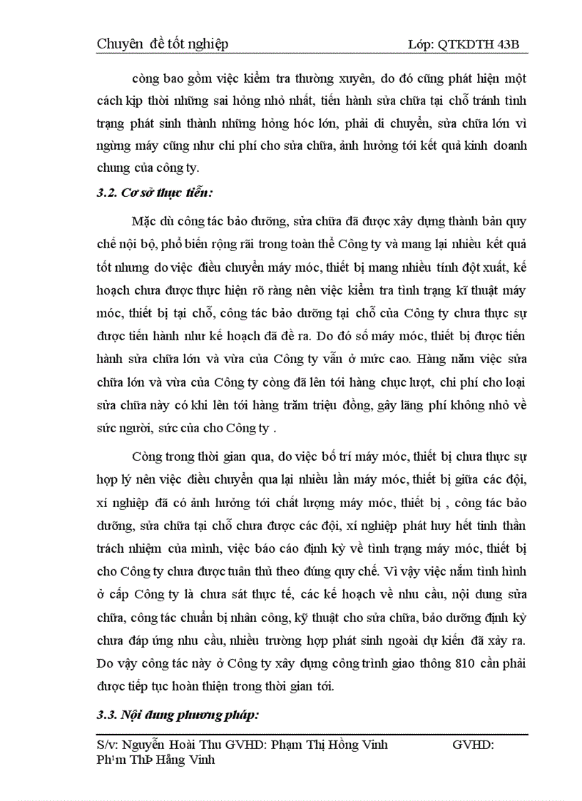 image for page Một số giaỉ pháp nhằm nâng cao công tác quản lý và sử dụng máy móc thiết bị tại Công ty Xây Dựng Công Trình Giao Thông 810