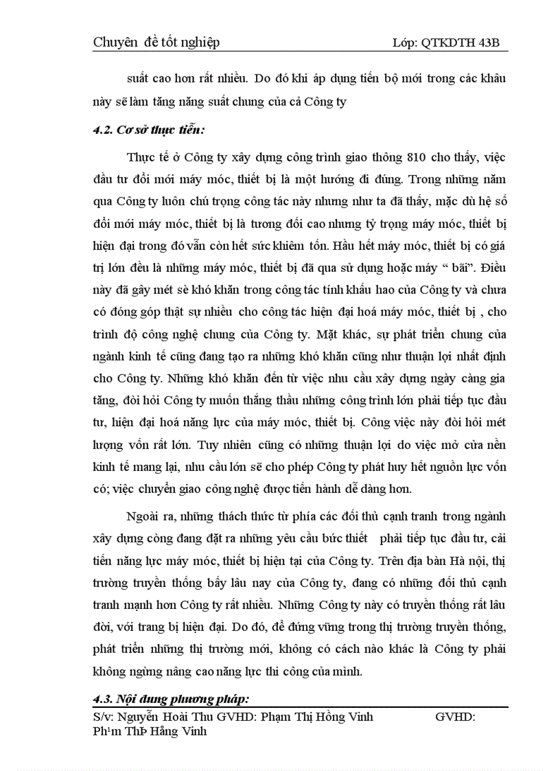 image for page Một số giaỉ pháp nhằm nâng cao công tác quản lý và sử dụng máy móc thiết bị tại Công ty Xây Dựng Công Trình Giao Thông 810