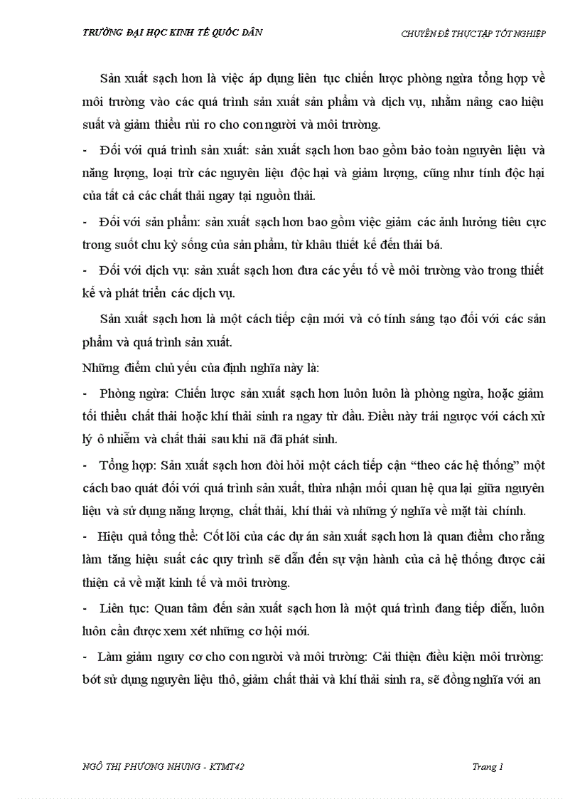 image for page Nghiên cứu áp dụng mô hình sản xuất sạch hơn cho việc giảm thiểu chất thải tại phân xưởng Nhuộm công ty Dệt 8 3