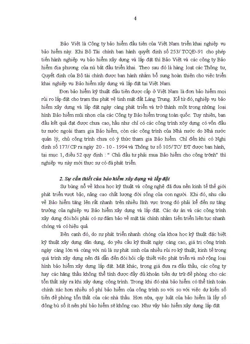 image for page Về quy trình triển khai nghiệp vụ bảo hiểm xây dựng và lắp đặt tại Công ty Bảo hiểm Dầu khí Đông Đô 1