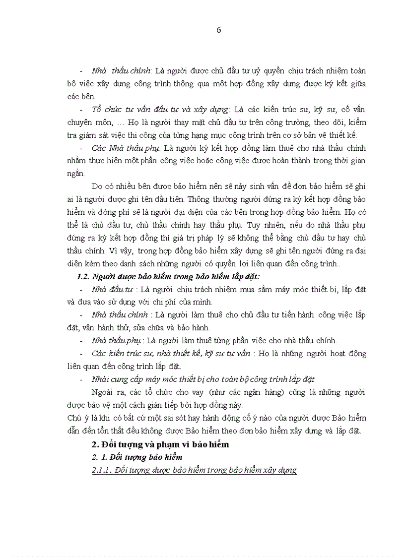 image for page Về quy trình triển khai nghiệp vụ bảo hiểm xây dựng và lắp đặt tại Công ty Bảo hiểm Dầu khí Đông Đô 1