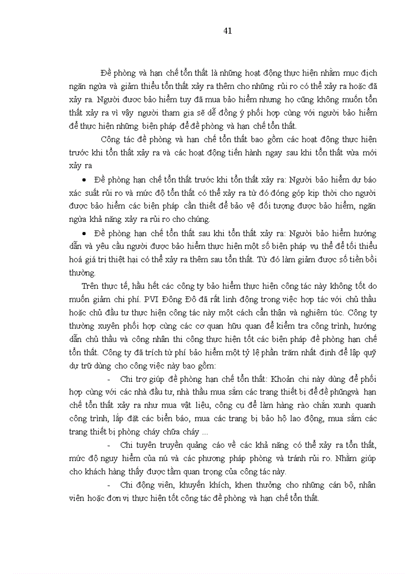 image for page Về quy trình triển khai nghiệp vụ bảo hiểm xây dựng và lắp đặt tại Công ty Bảo hiểm Dầu khí Đông Đô 1