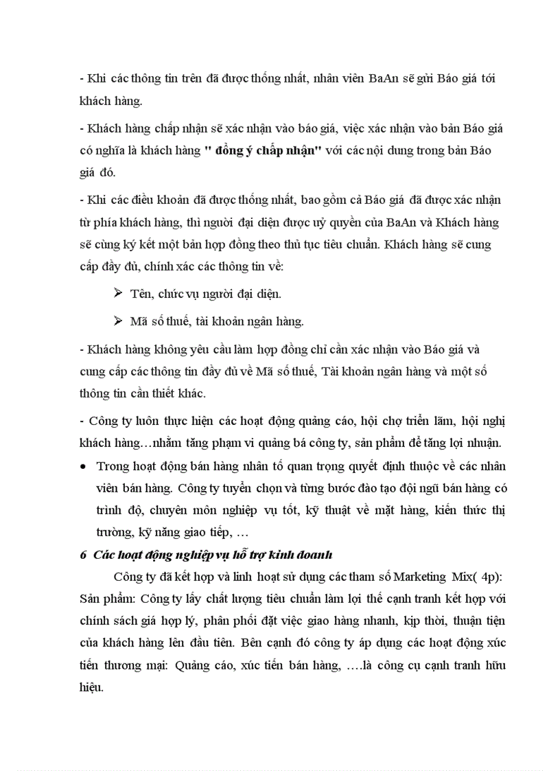 image for page Báo cáo thực tập tổng hợp của công ty cổ phần ba an