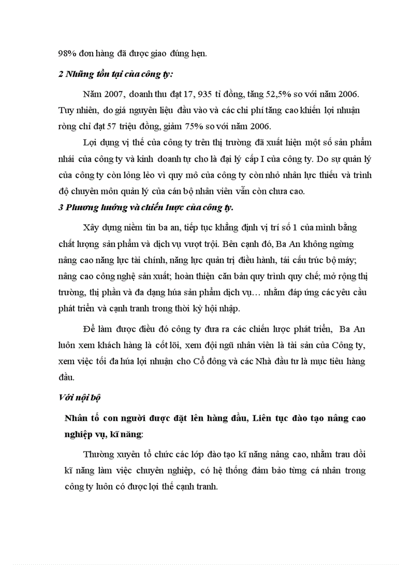 image for page Báo cáo thực tập tổng hợp của công ty cổ phần ba an