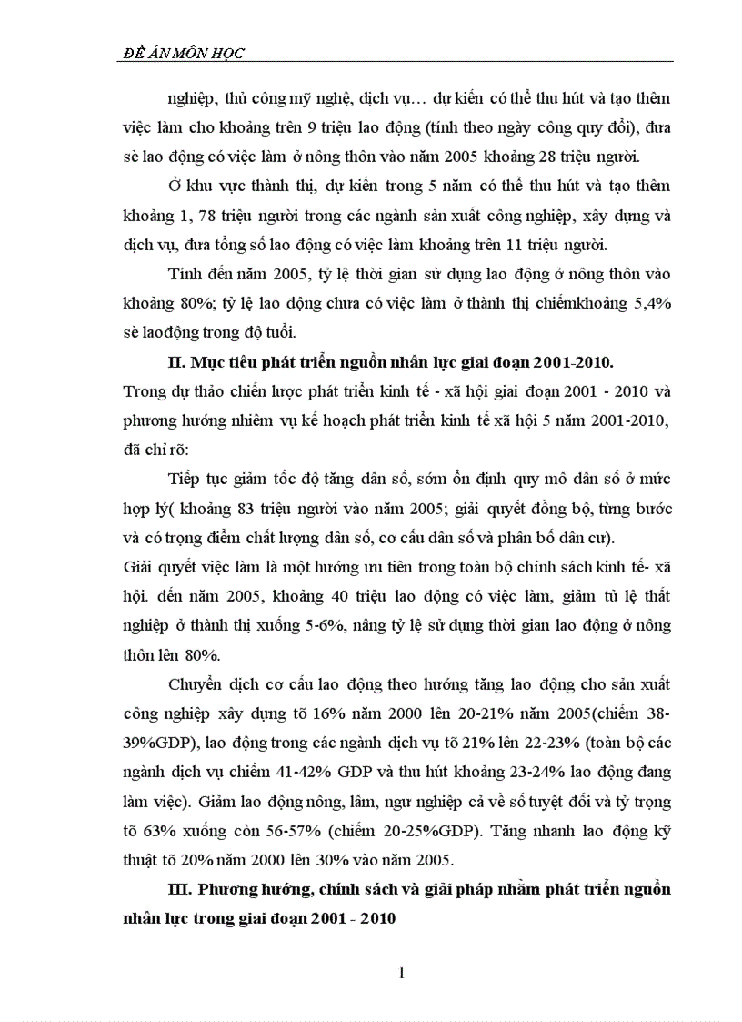 image for page kế hoạch hoá phát triển nguồn nhân lực ở Việt Nam thời kỳ 2001 2005 và giải pháp thực hiện