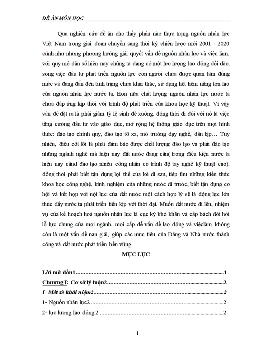 image for page kế hoạch hoá phát triển nguồn nhân lực ở Việt Nam thời kỳ 2001 2005 và giải pháp thực hiện