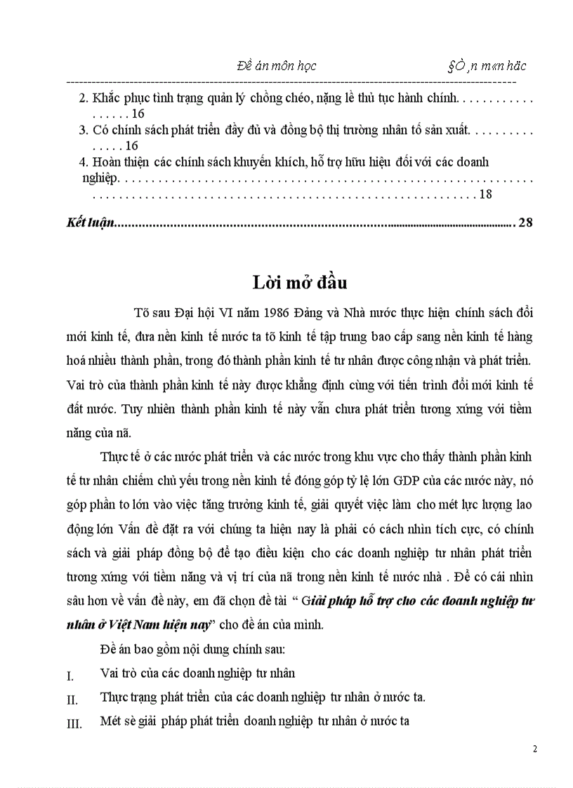 image for page Giải pháp hỗ trợ cho các doanh nghiệp tư nhân ở Việt Nam hiện nay 1