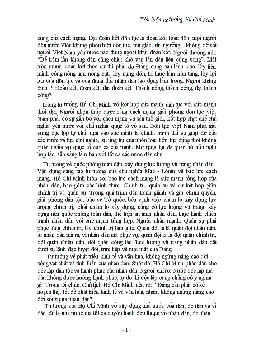 image for page Tiê u luâ n tư tươ ng Hô Chi Minh