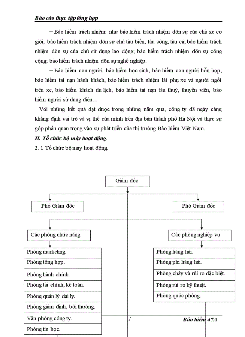 image for page Báo cáo thực tập tổng hợp công ty Bảo hiểm Hà Nội