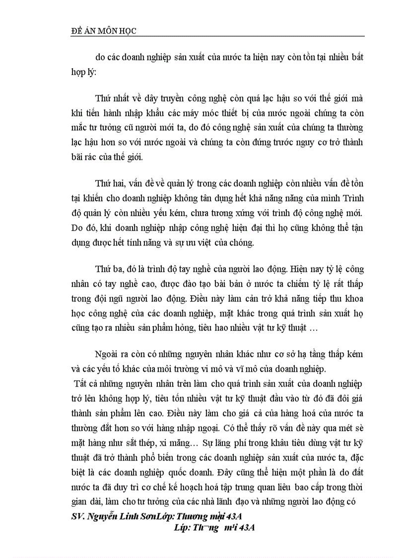 image for page Tiết kiệm vật tư biện pháp quan trọng nâng cao khả năng cạnh tranh sản phẩm ở các doanh nghiệp trong điều kiện hội nhập