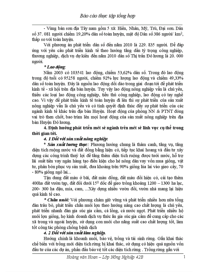 image for page Thực trạng và các giải pháp chủ yếu nhằm nâng cao hiệu quả sử dụng ruộng đất trên địa bàn huyện Đô Lương Tỉnh Nghệ An