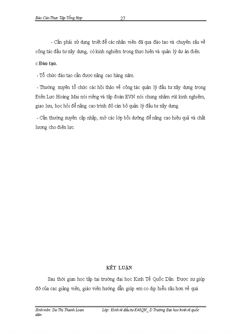 image for page Mô hình công tác tổ chức quản lý hoạt động đầu tư xây dựng điện lưc Hoàng Mai