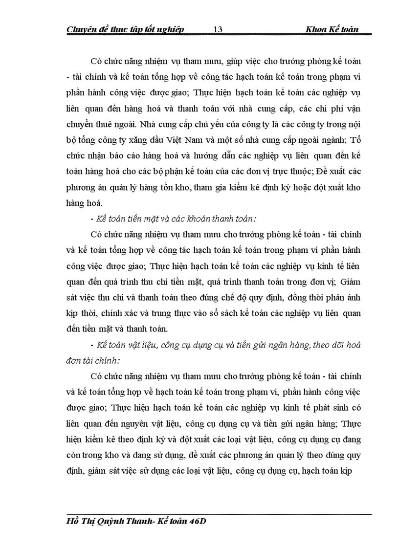 image for page Hoàn thiện kế toán tiêu thụ và xác định kết quả tiêu thụ hàng hoá tại Công ty Xăng dầu Quảng Bình 1