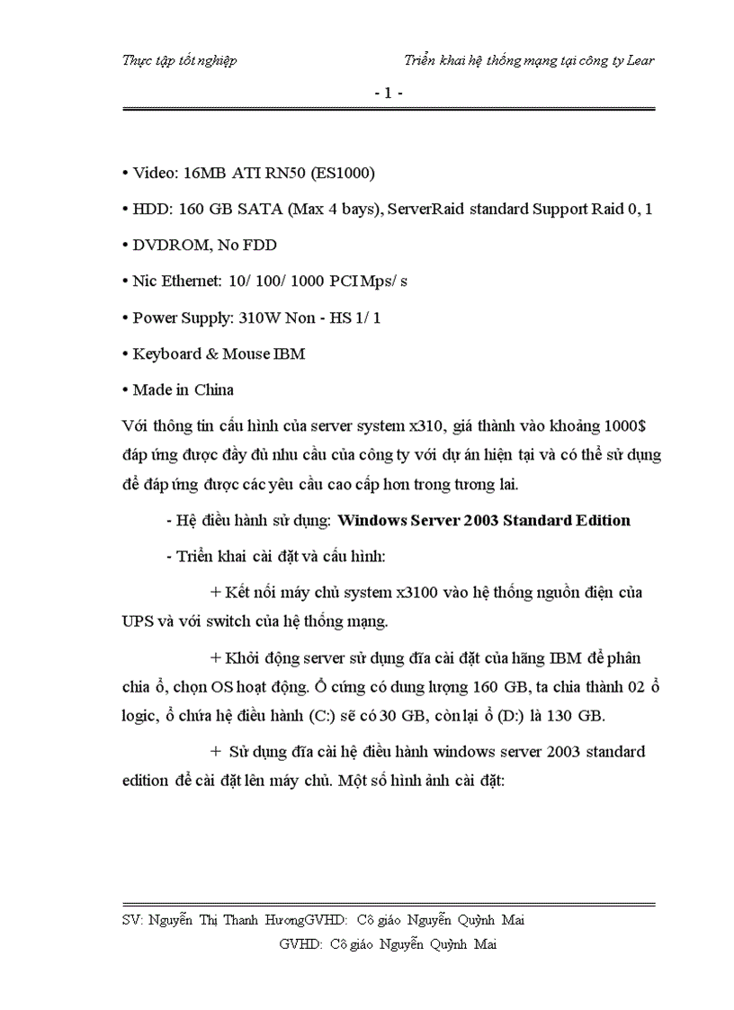 image for page Triển khai hệ thống mạng tại ng ty Lear