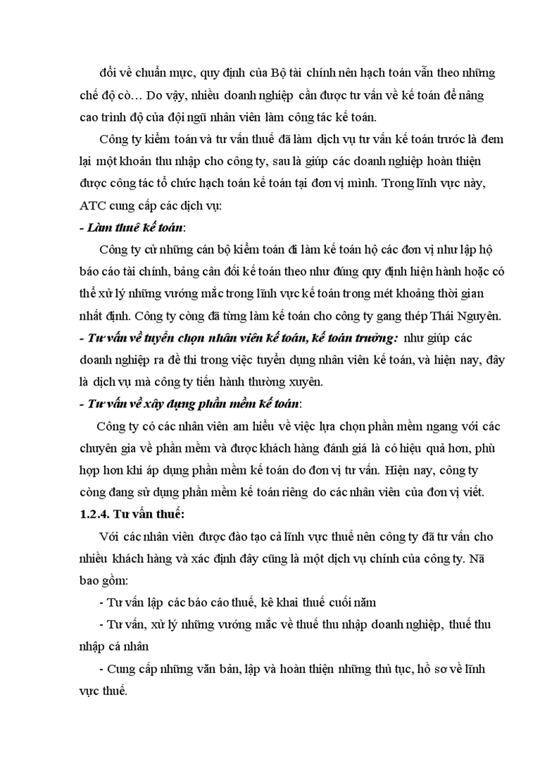 image for page Báo cáo thực tập tổng hợp của Công ty kiểm toán và tư vấn thuế 1