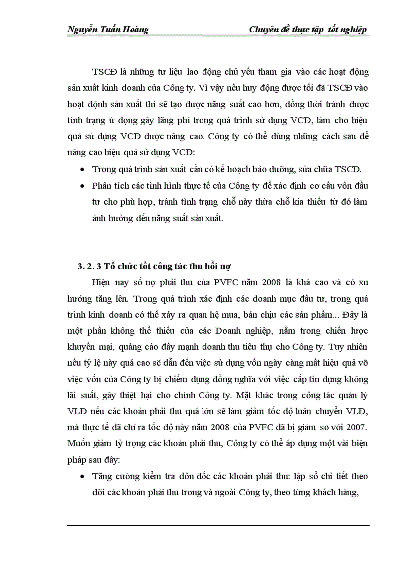 image for page Thực trạng và giải phỏp nhằm nõng cao hiệu quả sử dụng vốn tại Tổng cụng ty tài chớnh cổ phần Dầu khớ Việt Nam PVFC