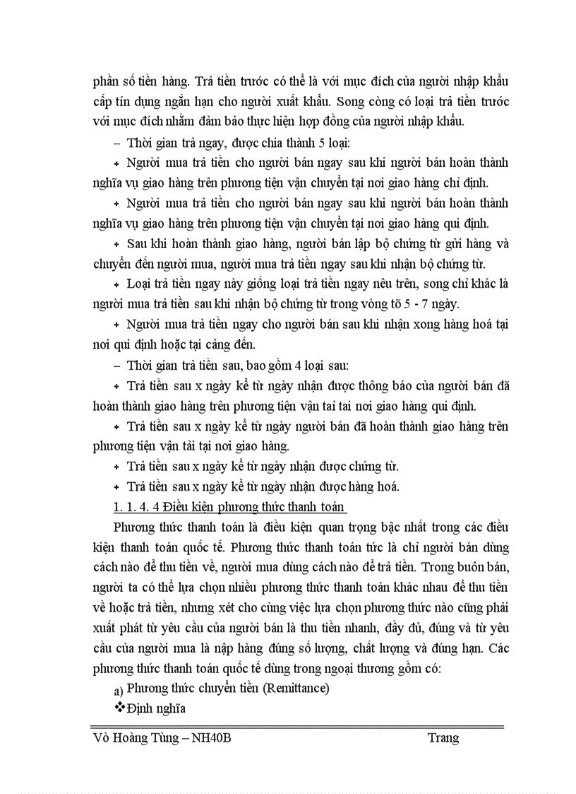 image for page Thực trạng và một số giải pháp nhằm phát triển hoạt động thanh toán theo phương thức tín dụng chứng từ tại Sở giao dịch I NHCTVN 1