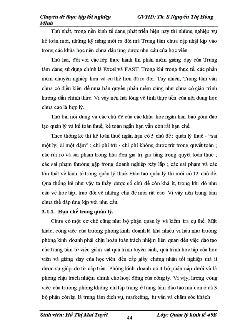 image for page Nâng cao chất lượng dịch vụ đào tạo của Trung tâm Đào tạo cán bộ và tư vấn tài chính kế toán thuế thuộc công ty cổ phần đầu tư thương mại dịch vụ Thăng Long