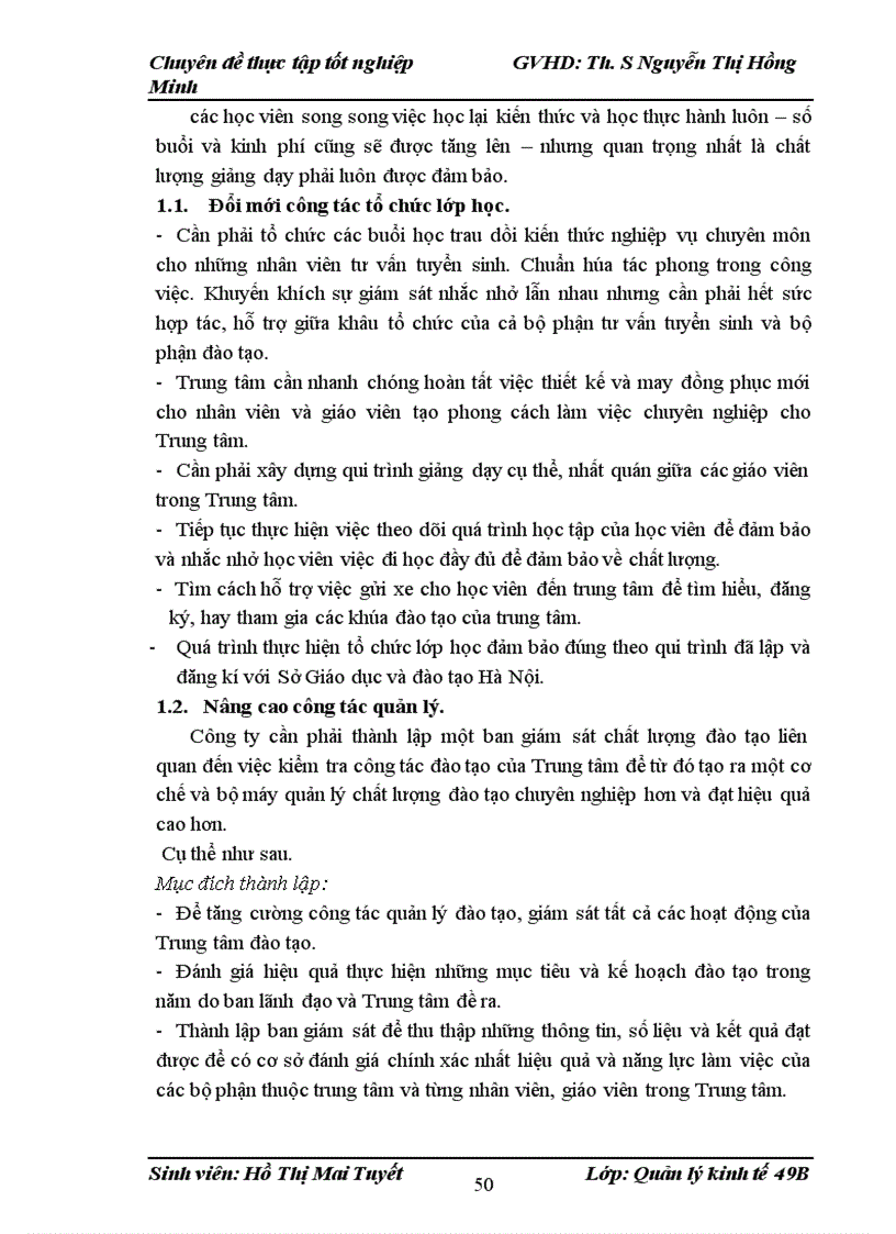 image for page Nâng cao chất lượng dịch vụ đào tạo của Trung tâm Đào tạo cán bộ và tư vấn tài chính kế toán thuế thuộc công ty cổ phần đầu tư thương mại dịch vụ Thăng Long