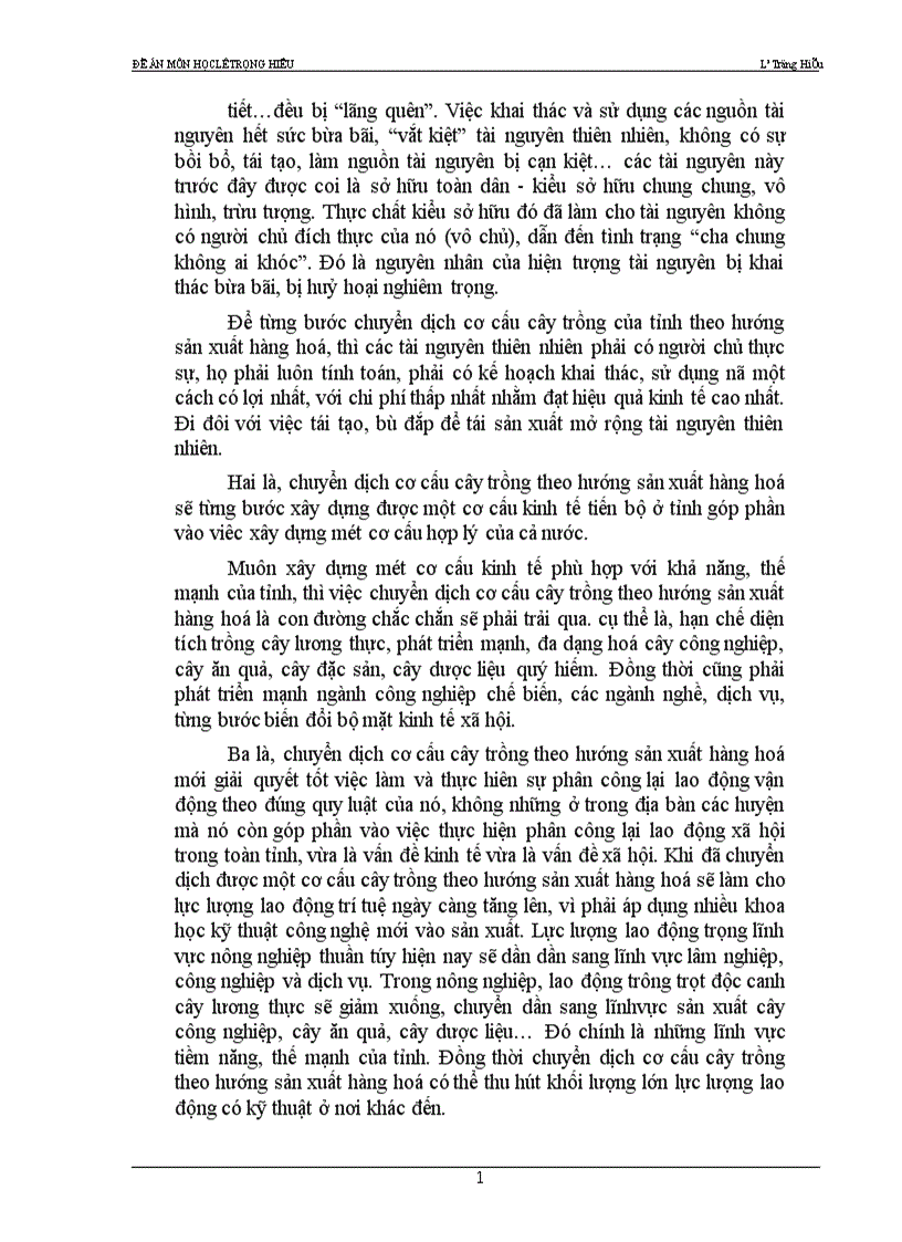 image for page Thực trạng chuển dịch cơ cấu và những định hướng về chuyển dịch cơ cấu cây trồng theo hướng sản xuất hàng hoá