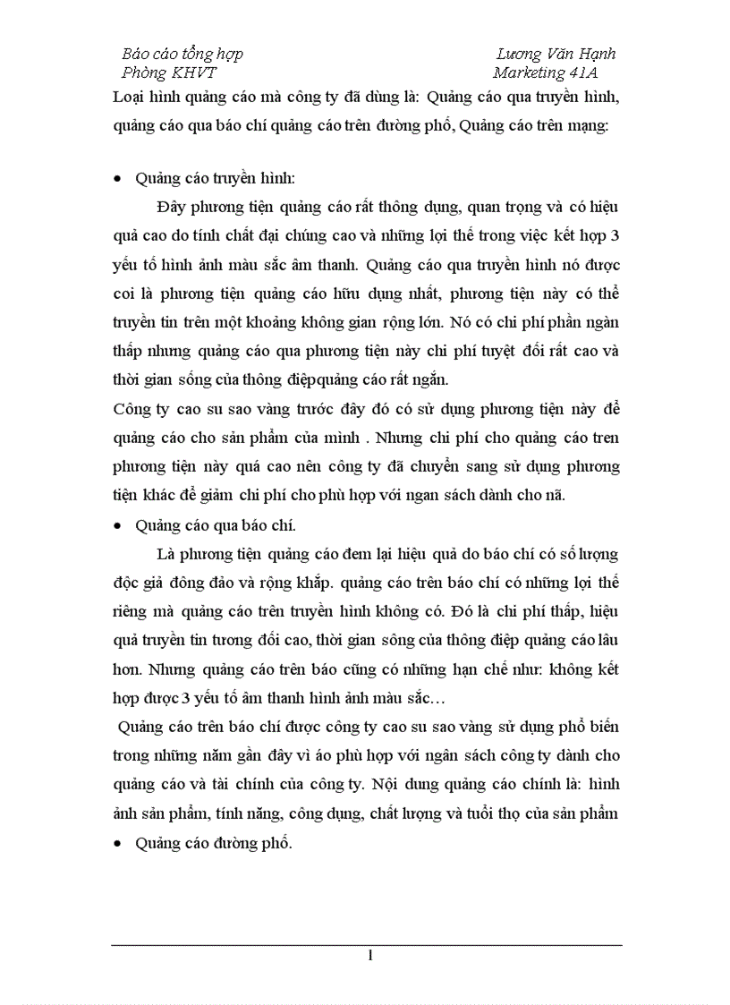 image for page Báo cáo thực tập tổng hợp của công ty cao su sao vàng