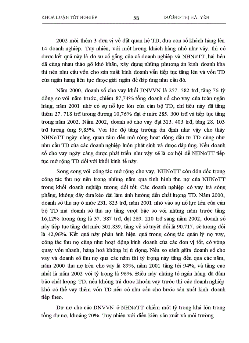 image for page Giải pháp mở rộng tín dụng đối với DNVVN tại NHNo PTNT huyện Thanh Trì Hà Nội 1