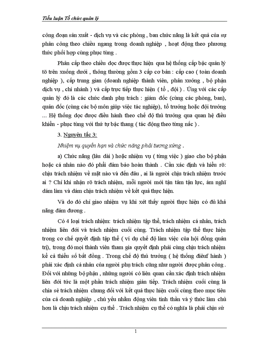 image for page Liên hệ thực tiễn doanh nghiệp để phân tích ý nghĩa và mối quan hệ biện chứng giữa 8 nguyên tắc cơ bản về tổ chức 1