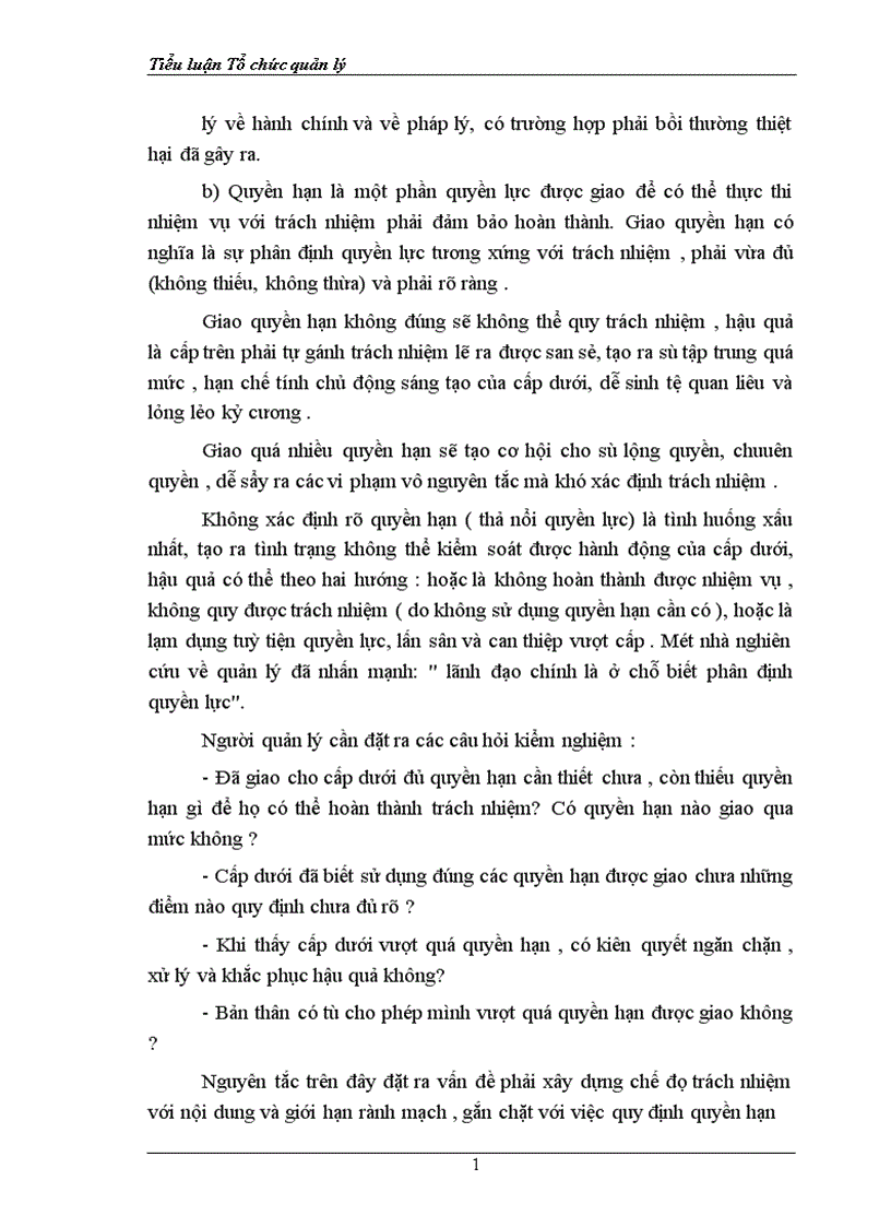 image for page Liên hệ thực tiễn doanh nghiệp để phân tích ý nghĩa và mối quan hệ biện chứng giữa 8 nguyên tắc cơ bản về tổ chức 1