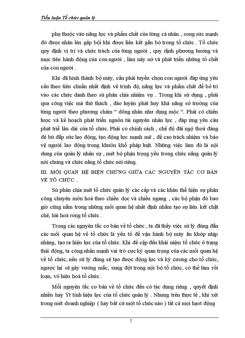 image for page Liên hệ thực tiễn doanh nghiệp để phân tích ý nghĩa và mối quan hệ biện chứng giữa 8 nguyên tắc cơ bản về tổ chức 1
