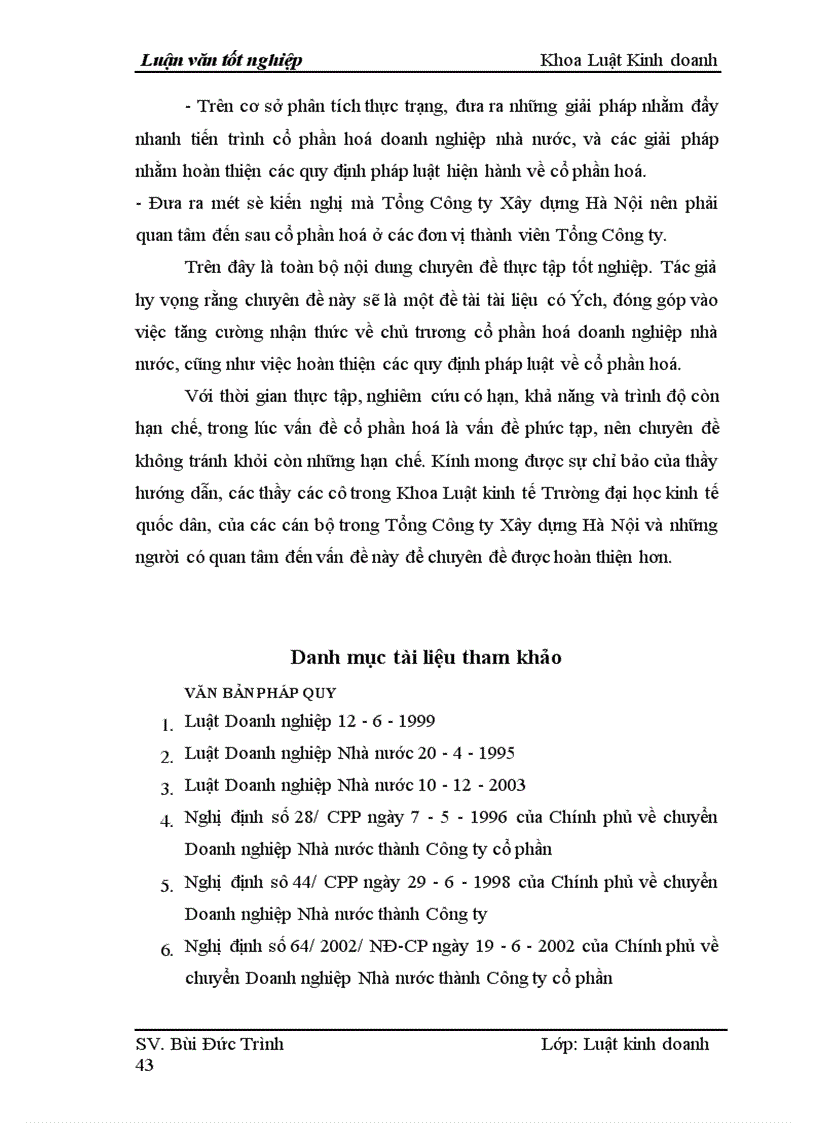 image for page Cổ phần hoá doanh nghiệp nhà nước thực tiễn tại Tổng Công ty Xây dựng Hà Nội