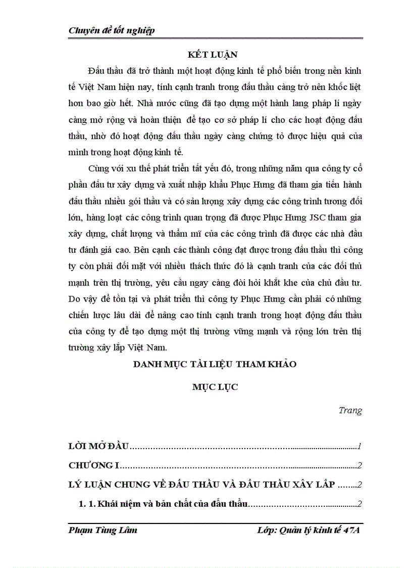 image for page Một số giải pháp nâng cao khả năng thắng thầu của công ty cổ phần đầu tư xây dựng và xuất nhập khẩu Phục Hưng 1