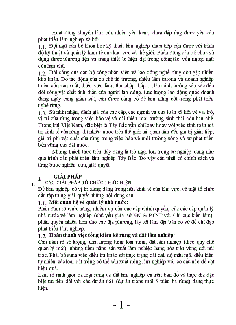 image for page Đầu tư phát triển lâm nghiệp vùng Tây Bắc Việt Nam Cơ hội và giải pháp 1