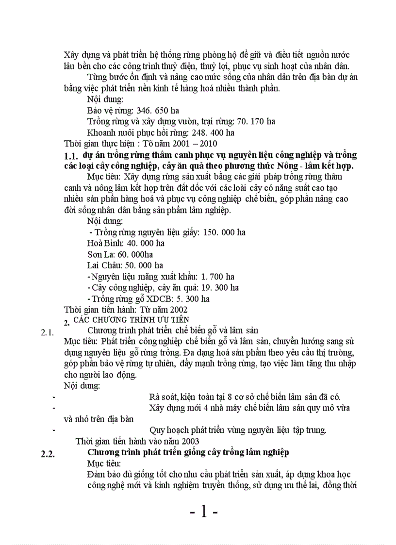image for page Đầu tư phát triển lâm nghiệp vùng Tây Bắc Việt Nam Cơ hội và giải pháp 1