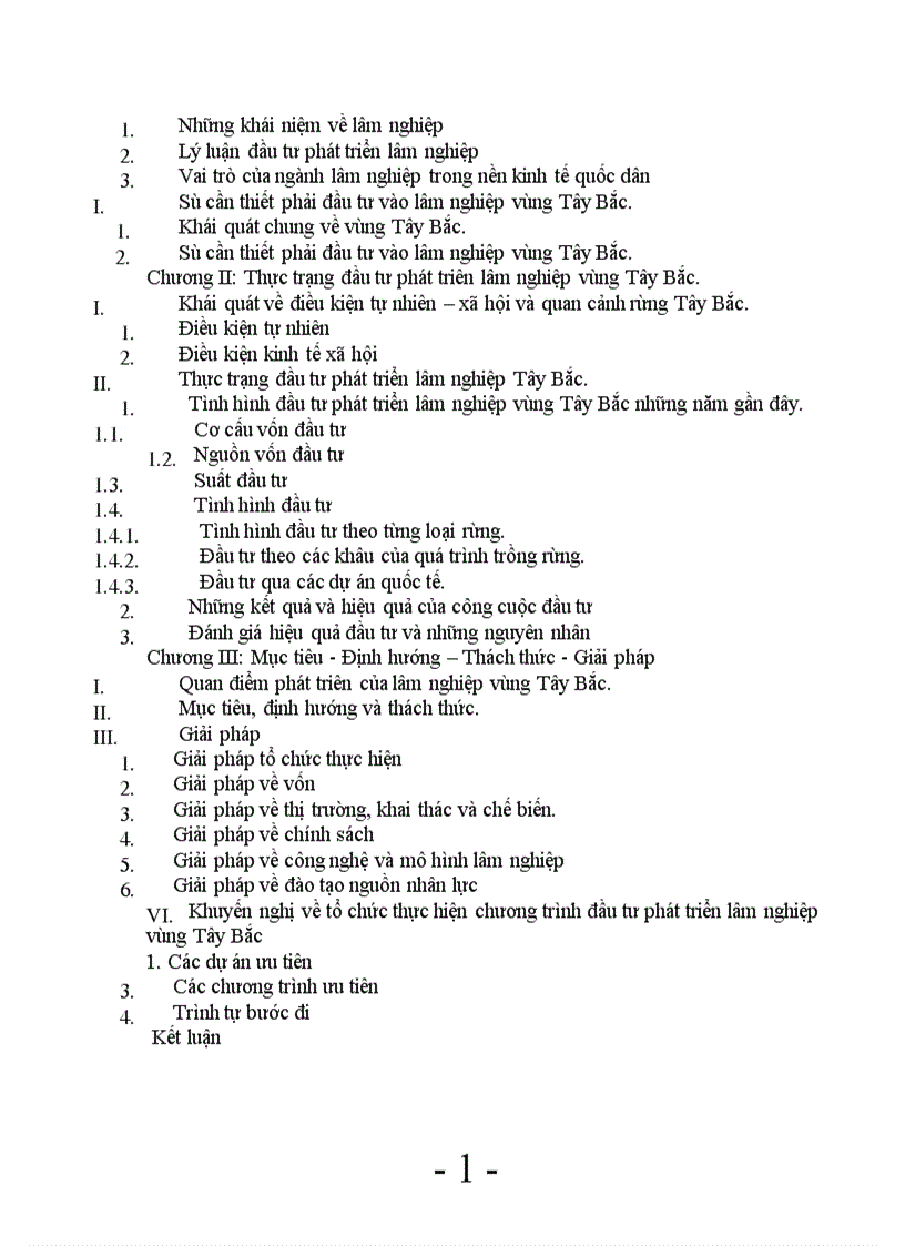 image for page Đầu tư phát triển lâm nghiệp vùng Tây Bắc Việt Nam Cơ hội và giải pháp 1