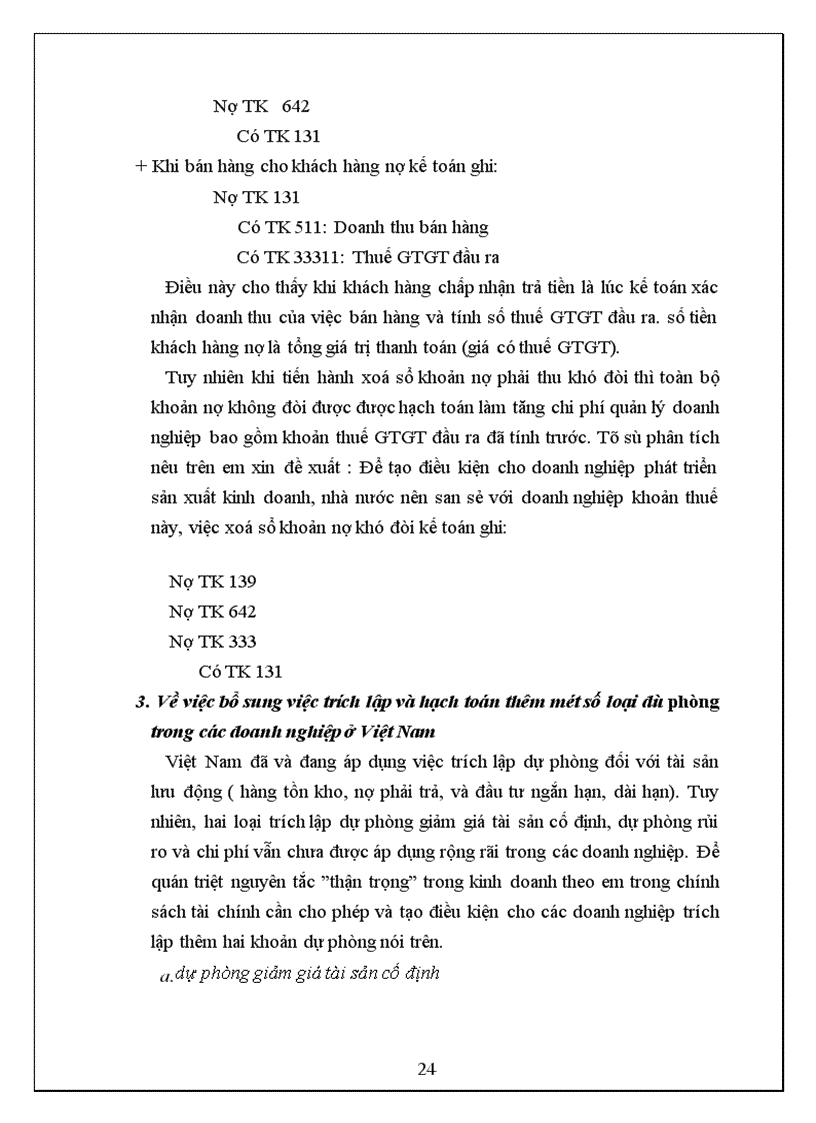 image for page Kế toán các loại dự phòng trong doanh nghiệp 1