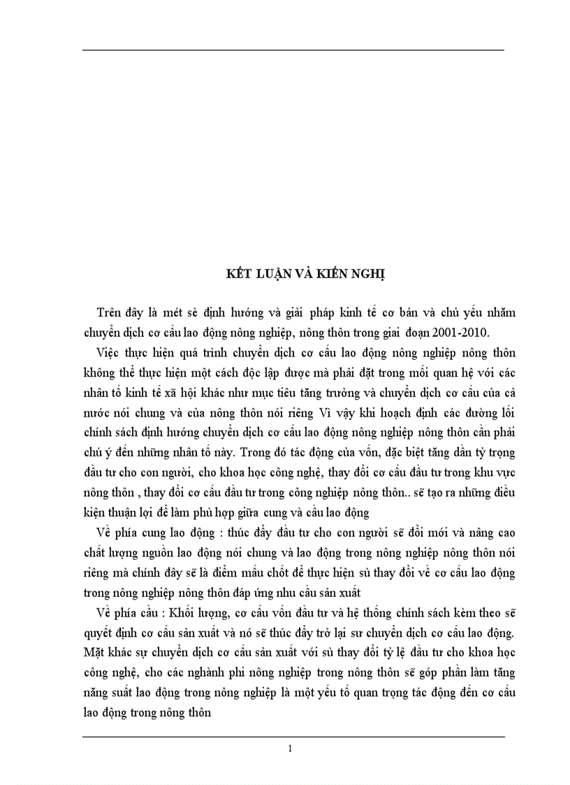 image for page Phương hướng và giải pháp chuyển dịch cơ cấu lao động nông nghiệp nông thôn ở Việt Nam giai đoạn 2001 2010