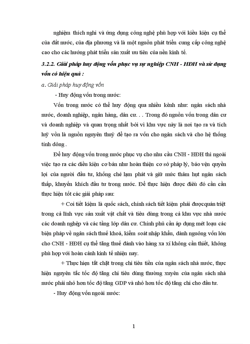 image for page Tiền đề tiến hành công nghiệp hóa hiện đại hoá ở Việt Nam hiện nay 1