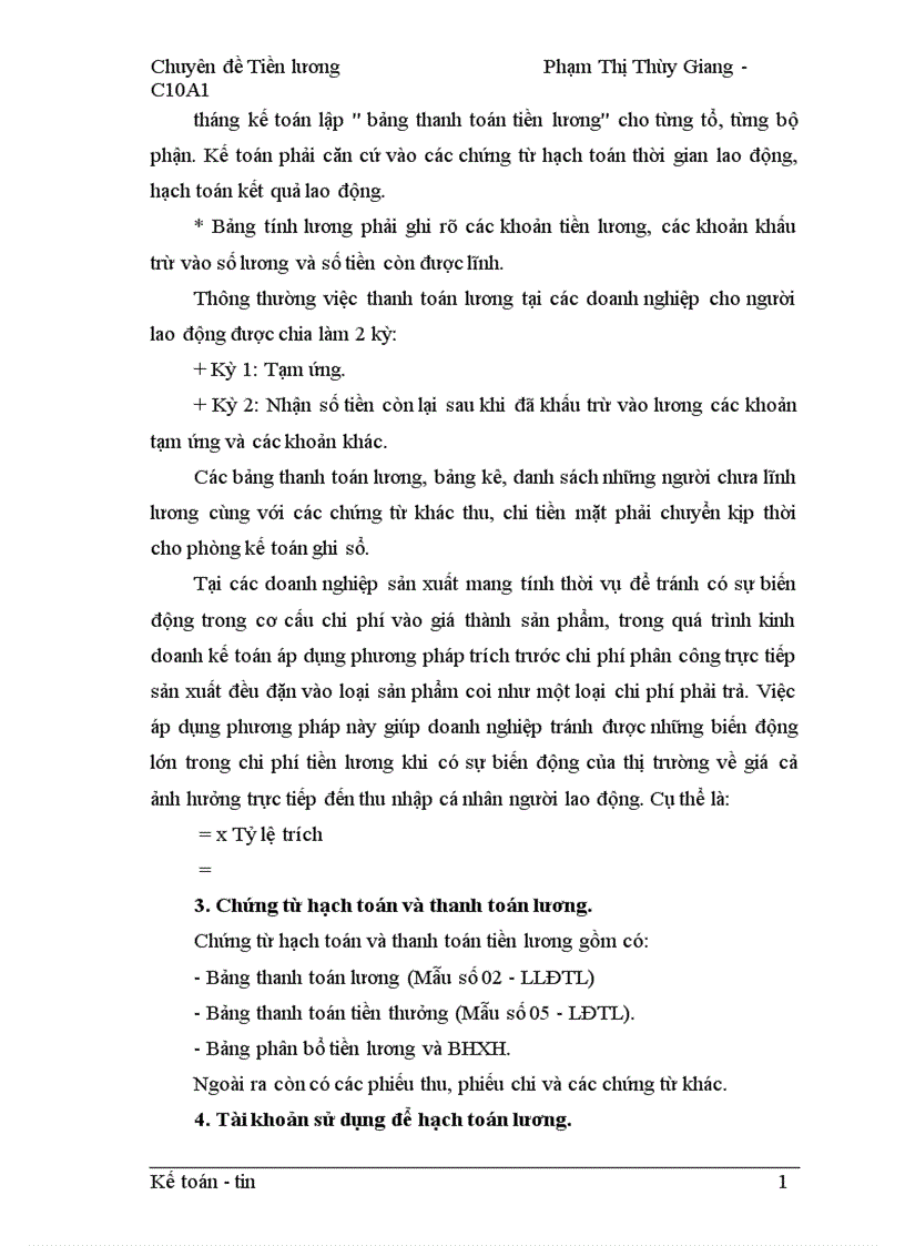 image for page Kế toán tiền lương tại Công ty TNHH Kiến trúc và nội thất Dáng Việt 1