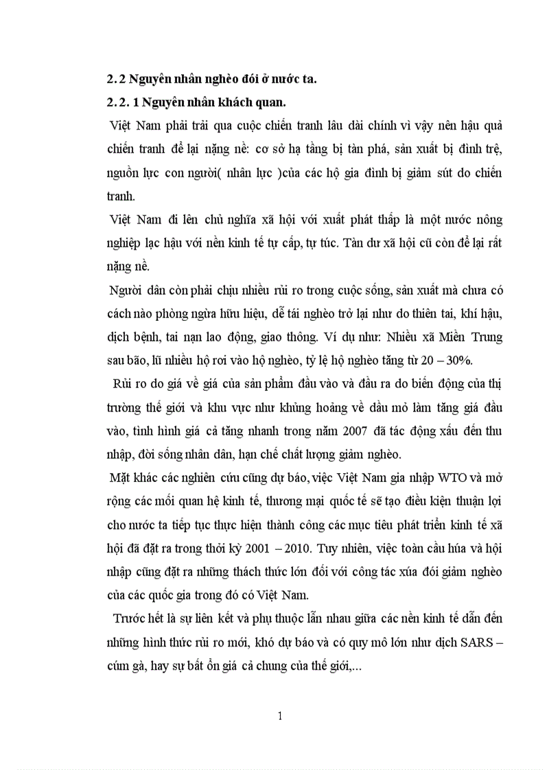 image for page Vấn đề xóa đói giảm nghèo ở nước ta hiện nay