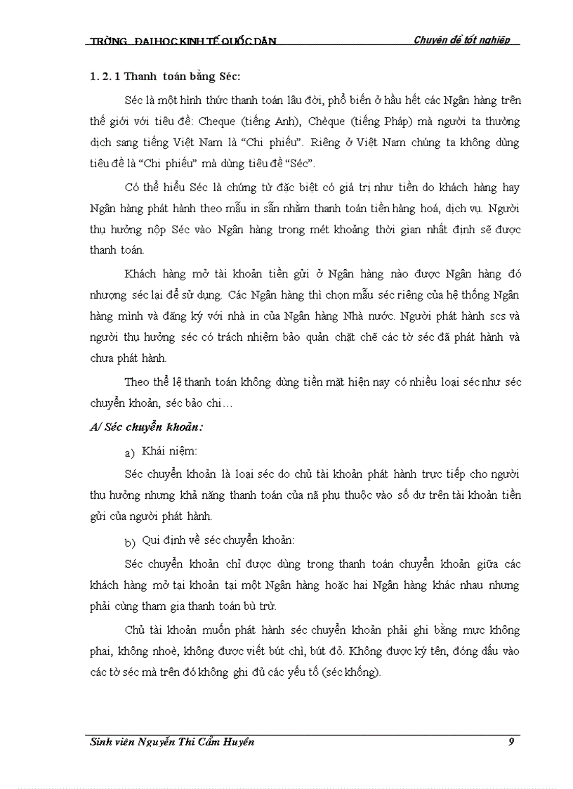 image for page Giải pháp mở rộng và hoàn thiện công tác thanh toán không dùng tiền mặt tại chi nhánh Ngân hàng Công thương Đống Đa 1