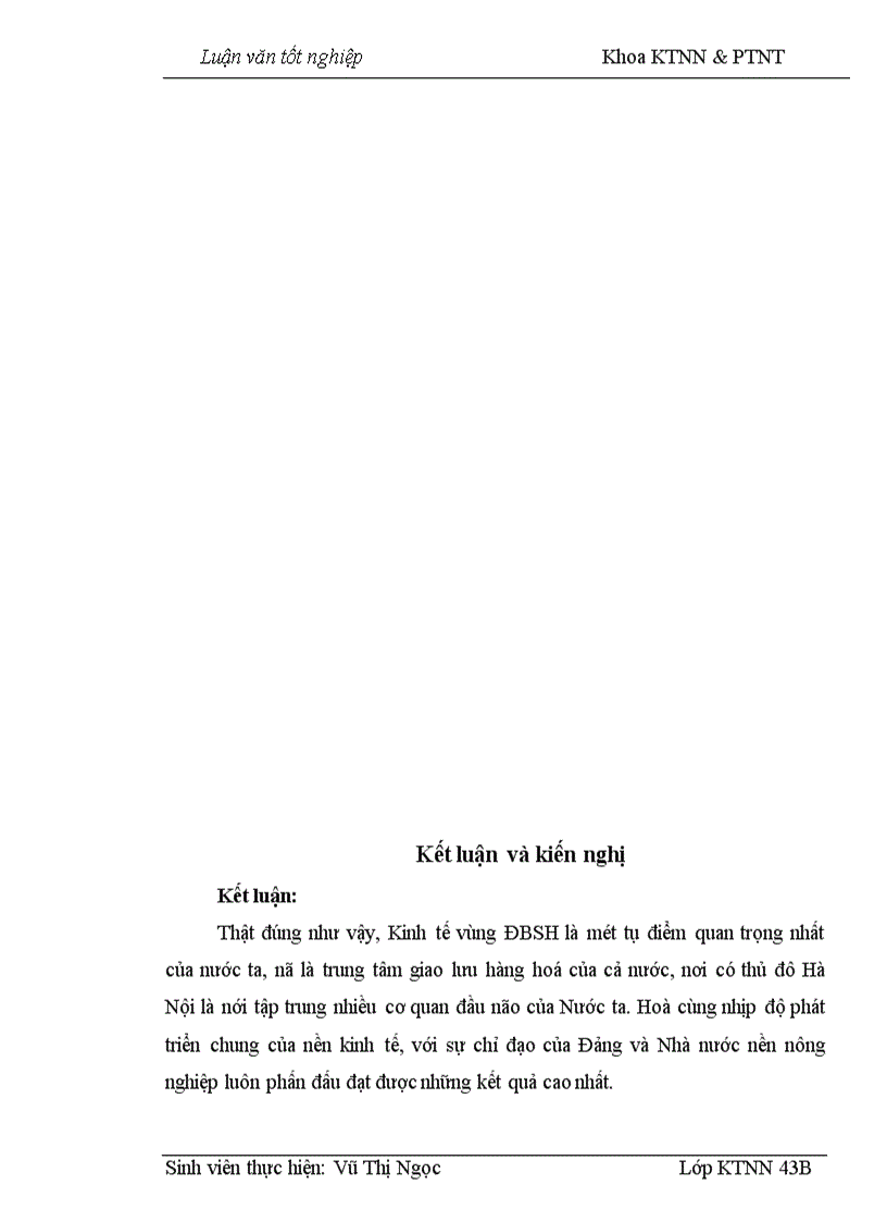image for page Định hướng và giải pháp chuyển dịch cơ cấu kinh tế nông nghiệp vùng Đồng Bằng Sông Hồng đến năm 2010
