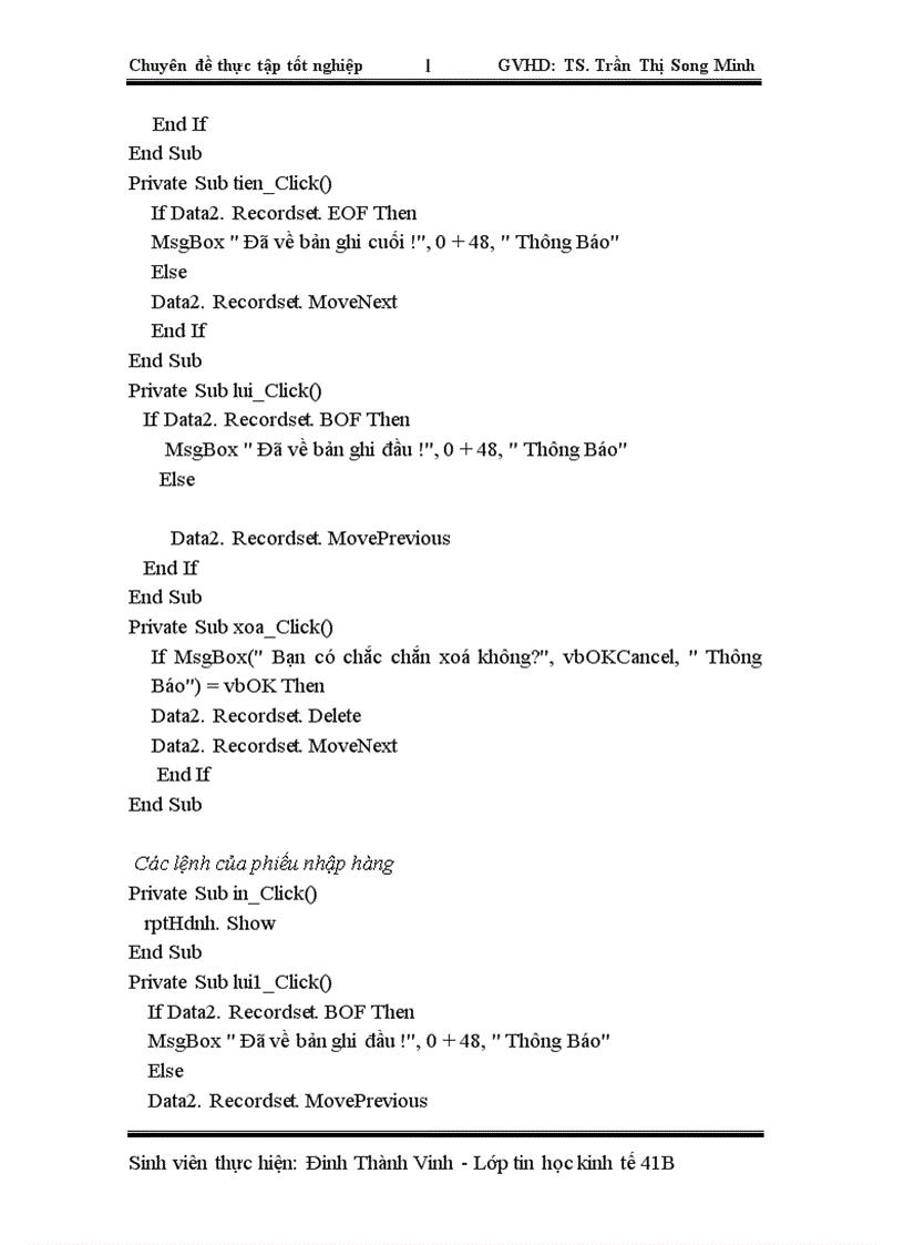 image for page Xây dựng chương trình quản lý bán hàng tại cửa hàng sách 292Tây Sơn Hà Nội