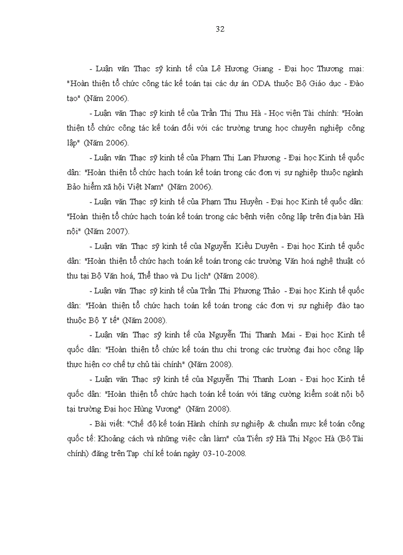 image for page Hoàn thiện tổ chức công tác kế toán ở các trường Cao đẳng Trung học chuyên nghiệp trên địa bàn tỉnh Thanh Hoá