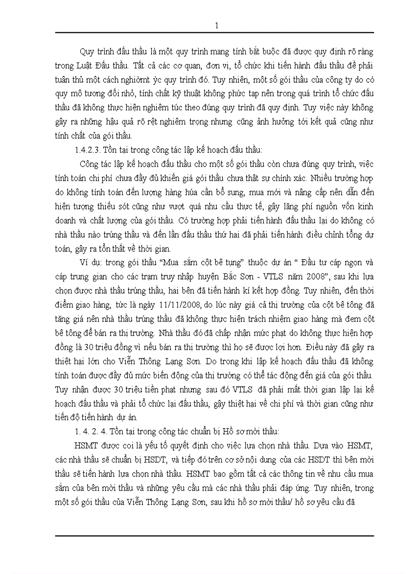 image for page Công tác tổ chức đấu thầu tại Viễn Thông Lạng Sơn Thực trạng và giải pháp 1