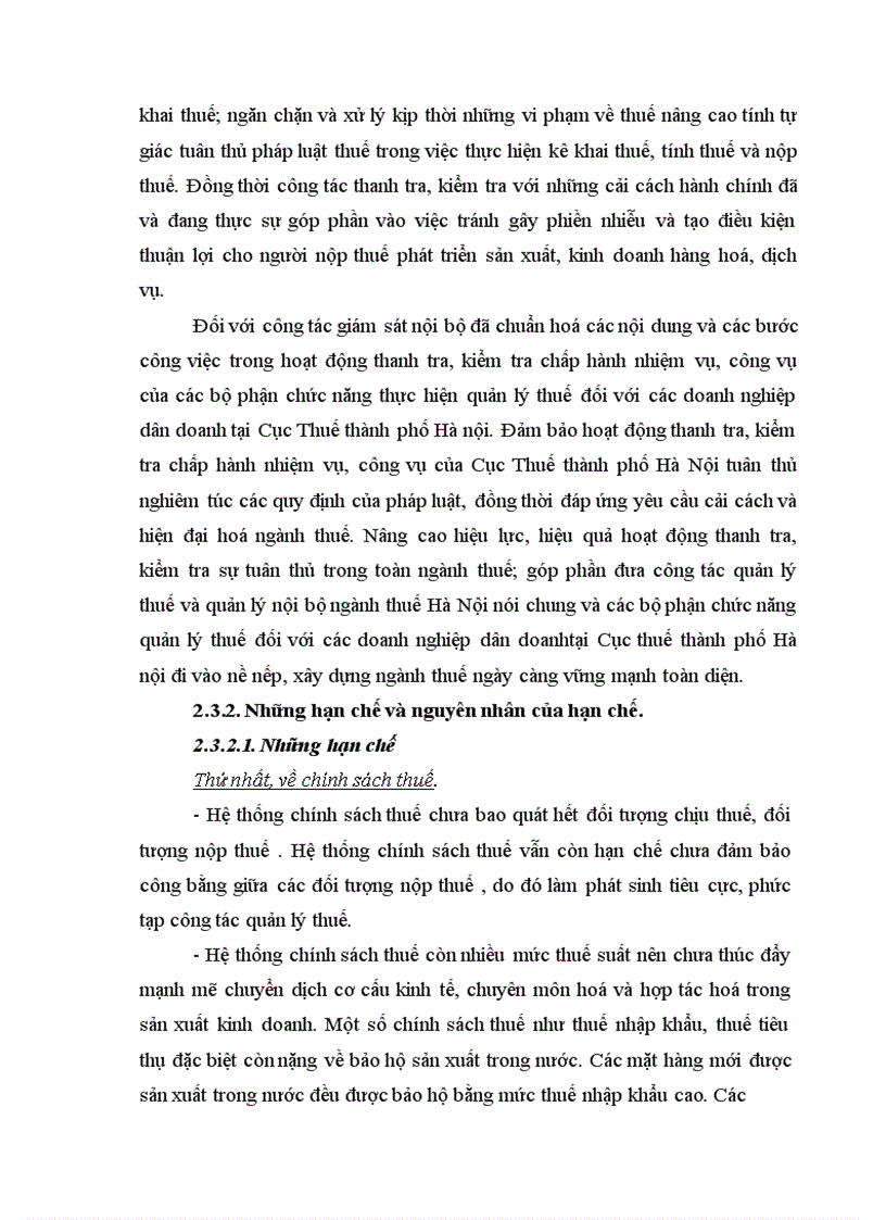 image for page Nâng cao vai trò Nhà nước về quản lý thuế đối với doanh nghiệp dân doanh lấy ví dụ ở Hà Nội