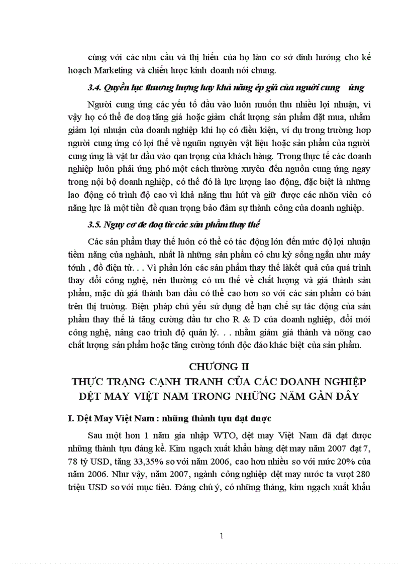 image for page Thực trạng và giải pháp nâng cao khả năng cạnh tranh của các doanh nghiệp dệt may Việt Nam