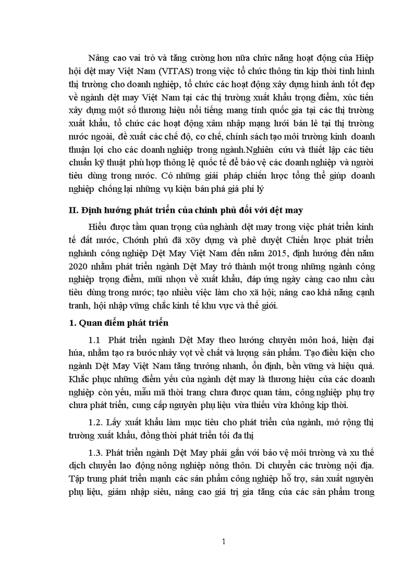 image for page Thực trạng và giải pháp nâng cao khả năng cạnh tranh của các doanh nghiệp dệt may Việt Nam