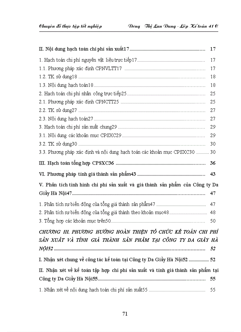 image for page Hoàn thiện hạch toán hạch toán chi phí sản xuất và tính giá thành sản phẩm tại Công ty Da Giầy Hà Nội 1