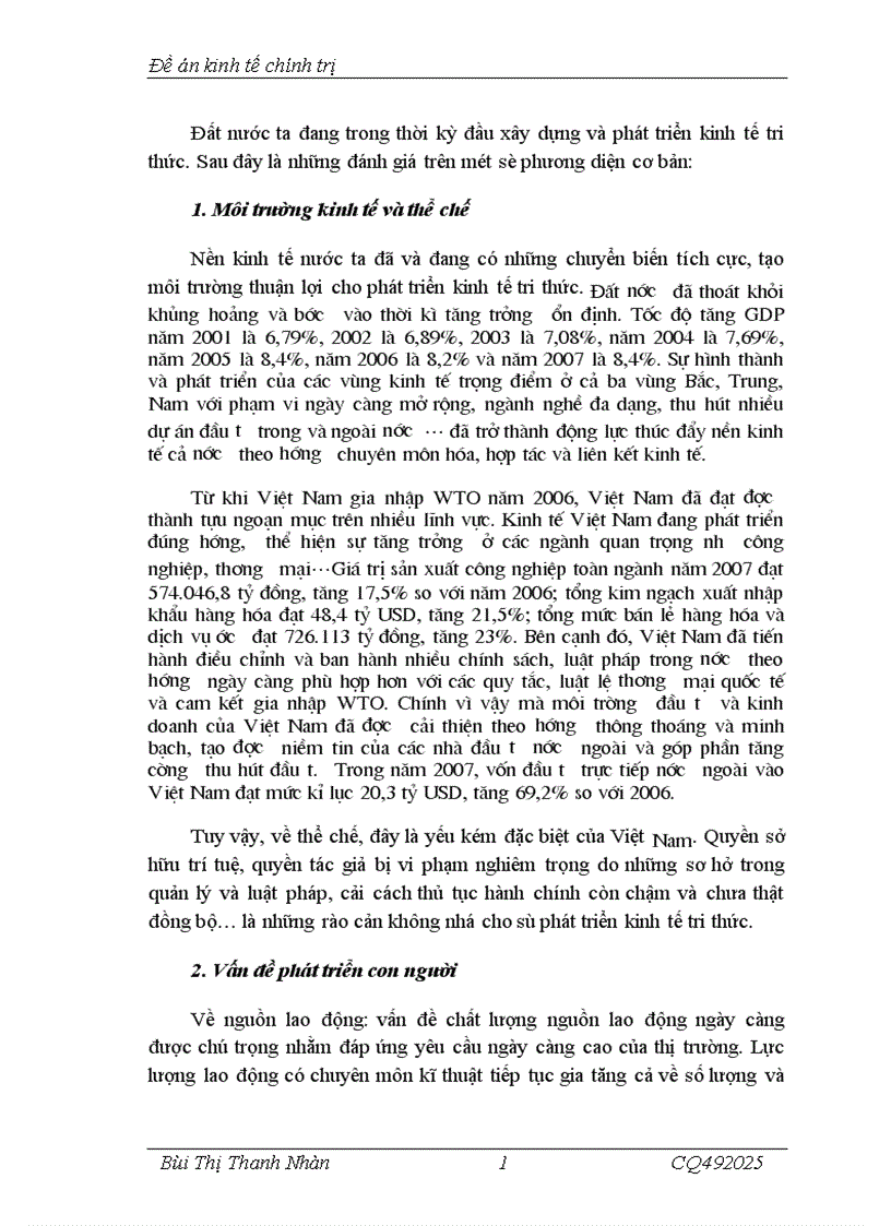 image for page xây dựng và phát triển kinh tế tri thức ở Việt Nam Lý luận thực trạng và giải pháp