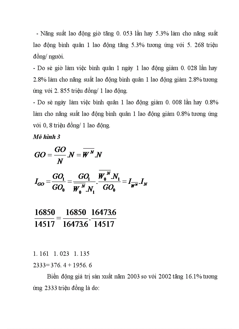 image for page Vận dụng một số phương pháp thống kê phân tích năng suất lao động và các nhân tố ảnh hưởng của công ty Cổ phần Bắc Nam 1